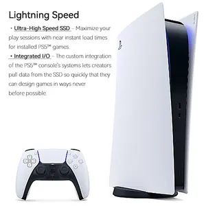 Vente en gros de consoles PlayStation 5 d'occasion originales en stock avec fonction de surveillance du sommeil, matériaux en plastique et en aluminium - Product Image 6