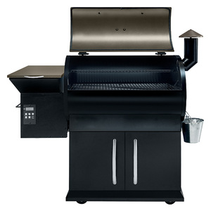 Grands fours à barbecue portables de style moderne avec contrôle de la température, en acier, modèle M03084 - Product Image 4