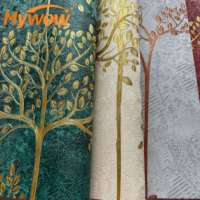 2024 nouveau Design pas cher prix bonne qualité petite fleur naturelle feuilles Texture PVC papier peint