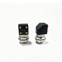 Conector Circular de Empuje y Tracción para Señales de Alimentación, para Automatización Industrial y Equipos Médicos, Diseño de Autobloqueo, PCB