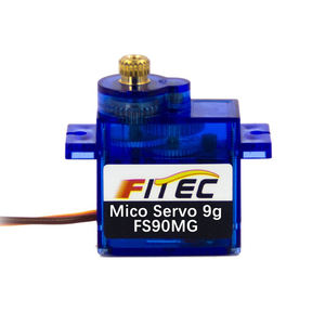 Servo Digital Micro Feetech <span class=keywords><strong>FS90MG</strong></span> 6V 2.2kg.cm con Engranaje Metálico de 9g para Coche RC, Avión, Arduino, Robot Educativo, Kit de Bricolaje - Product Image 2