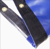 Bâches et couvertures imperméables de haute qualité en PVC enduit, style uni, légères et résistantes, pour la construction et l'agriculture