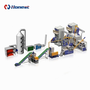 Sử dụng máy tái chế PCB-tháo dỡ thành phần + Nghiền Bo mạch chủ + tước vàng + Hệ thống tinh luyện kim loại quý - Product Image 2
