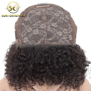 10 12 14 16 18 pulgadas personalizado exótico de la onda Afro <span class=keywords><strong>corto</strong></span> rizo pelucas para mujeres negras - Product Image 4