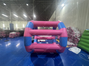 Tpu pvc nổi hồ bơi đồ chơi inflatable nước chạy con lăn bóng inflatable nước con lăn bánh xe cho trẻ em và người lớn - Product Image 4