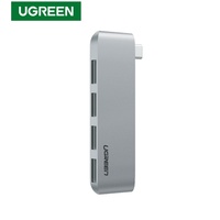 Adaptadores USB UGREEN 4 en 1, Tipo C a USB 3.0 Hub con 4 Puertos USB A 3.0, Velocidad de Transmisión de 5 Gbps