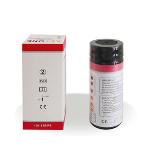 Bandelette de test de cétone d'équipement médical de vente chaude capée kits de test de cétone d'urine papier de test rapide - Product Image 2