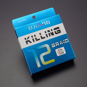Línea de Pesca Trenzada Djiang Killing 12, 8.0, 0.467mm, 100M, Alta Resistencia, Multicolor - Product Image 4