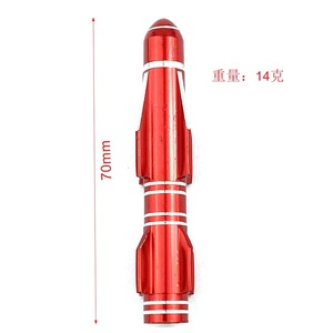 Tappi Valvola Pneumatici <span class=keywords><strong>Auto</strong></span> in Metallo Stile <span class=keywords><strong>JDM</strong></span> a Forma di Proiettile - Product Image 4