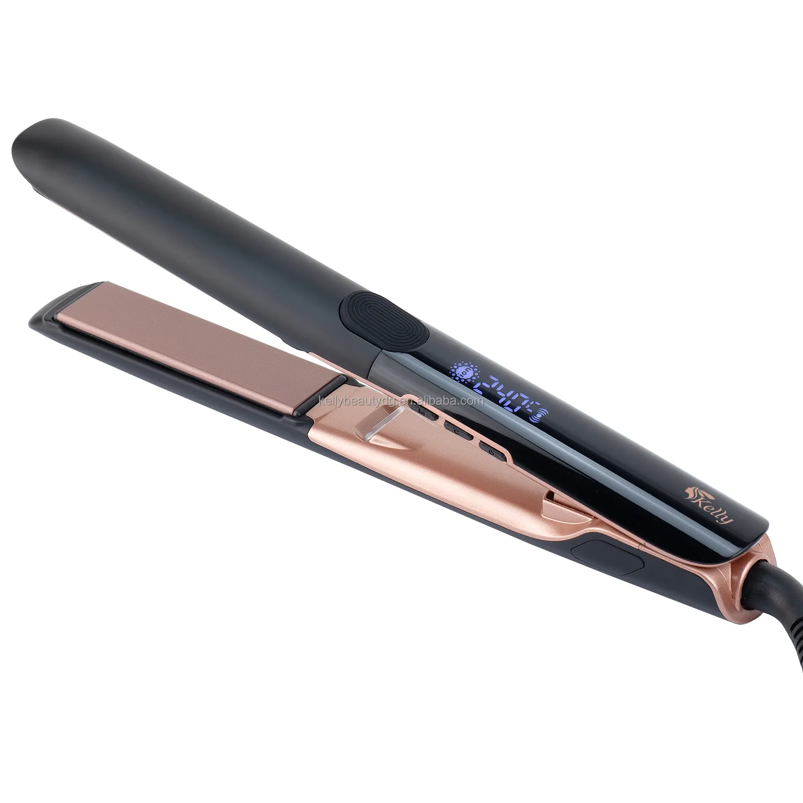 Wholesale Fast Heat Up MCH High Temperature 260C Flat Iron Hair Straightener with Vibration and Ionice