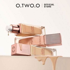 Fard à joues illuminateur et correcteur pour le maquillage du visage o.two.o 2025, fond de teint liquide fini mat à couvrance moyenne, correcteur naturel pour - Product Image 2
