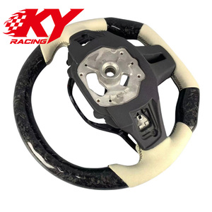 Volante Personalizado de Fibra de Carbono Forjado con Pantalla LED para BMW M2 M3 M4 G15 G16 G20 G21 G22 G26 G30 G34 G42 G80 320i 325i M340i - Product Image 3