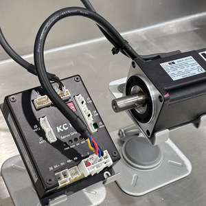AGV 서보 모터 3000rpm <span class=keywords><strong>48V</strong></span> 1000W DC 서보 모터 17비트 자기 전기 엔코더 AGV 구동 휠 시스템 키트 (AGV 로봇용) - Product Image 4