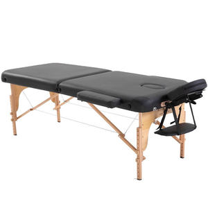 <span class=keywords><strong>Table</strong></span> <span class=keywords><strong>de</strong></span> <span class=keywords><strong>massage</strong></span> portable moderne en bois, réglable en hauteur, avec sac <span class=keywords><strong>de</strong></span> transport pour spa, salon, salle <span class=keywords><strong>de</strong></span> sport, salle <span class=keywords><strong>de</strong></span> bain - Product Image 1