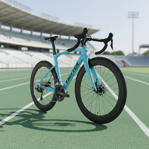 Bicicleta de Carretera Cyclone, Bicicleta de Carreras de Carbono Completo, 24 Velocidades, Frenos de Disco, Grupo de Cambio Mecánico, <span class=keywords><strong>Pedales</strong></span> Ordinarios, 700c - Product Image 1