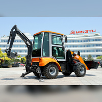 Backhoe Loader Mingyu Langsung dari Pabrik, Excavator Loader Dua-dalam-Satu, Tersedia Sekarang