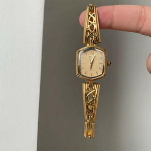 Orologio da Polso da Donna CARLAND con Design Traforato di Nicchia, Stile Retrò di Lusso, Orologio al Quarzo Femminile Raffinato e Impermeabile - Product Image 1