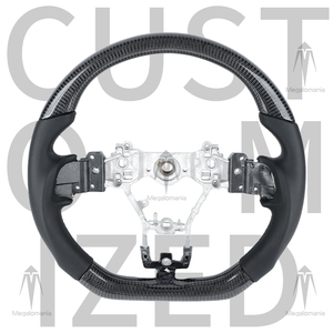 พวงมาลัยคาร์บอนไฟเบอร์ LED แบบกำหนดเองสำหรับ Subaru Legacy Outback Impreza Forester BRZ STI SVX XV REX WRX Hybrid - Product Image 1
