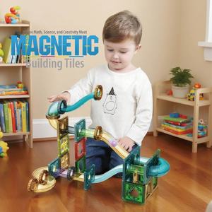 Samtoy bricolage jeu tige <span class=keywords><strong>Construction</strong></span> jouets cadeau grandes tuiles <span class=keywords><strong>de</strong></span> jeu magnétiques 45 pièces blocs <span class=keywords><strong>de</strong></span> <span class=keywords><strong>construction</strong></span> magnétiques pour les enfants - Product Image 2