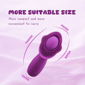 Multisnelheden Clitoris Seksspeeltje G Spot Tepel Mini Vibrator Voor Vrouw Av Vibrator Medische Kwaliteit Siliconen 10 Modi Vibratie - Product Image 6