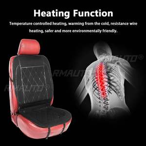 Cojín Calefactor Doble para Asiento de Coche de 12V, Calentador de Asiento de Algodón para Invierno, Funda Calefactora Eléctrica para el Hogar, Alfombrilla Calefactora para Coche - Product Image 4