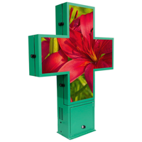 Plein air couleur wi-fi 4G Programmable P2.5 P3 P3.91 P4 P4.81 P5 P6 P6.66 P8 P10 Cross LED pharmacie fabricant chinois