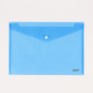 Custom Printed Clear Plastic PP Envelope Pocket <strong>Folder</strong> A4 File Bag with Snap <strong>Button</strong> for A5 Document Organization and Filing - Product Image 4