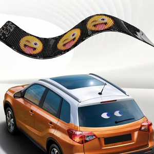Flexible 10,2*34,8 Ventana de coche <span class=keywords><strong>LED</strong></span> pantalla Digital multifunción programable publicidad decorativa centro comercial SDK - Product Image 4