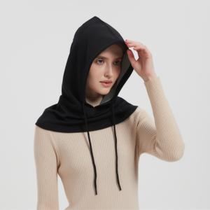 Couverture de tête de visage de tissu de fibre d'argent anti-rayonnement EMF protégeant le chapeau de capot de blocage de RF - Product Image 4