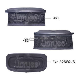 Boot charge arrière colis étagère coffre Cargo couverture avant voiture pièce de rechange accessoire pour 2015-2023 Mercedes Benz <span class=keywords><strong>Smart</strong></span> <span class=keywords><strong>Fortwo</strong></span> Ford siège - Product Image 3