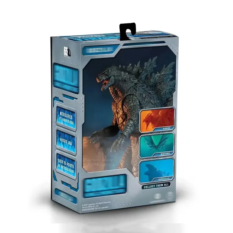 NECA GODZILLA 2 KING OF THE MONSTERS Action Figure Toys 2019 Movie Figure Toys Godzilla Vinyl Doll Collection Model Toy