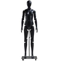Mannequin rotatif réaliste, robot ajustable multifonction, présentoir de vêtements de mode, mannequin à articulations mobiles