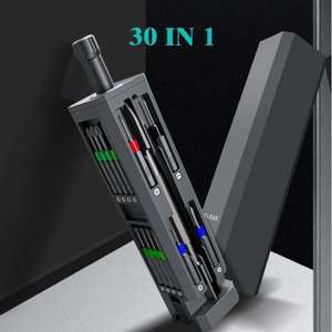 ชุดดอกไขควง <span class=keywords><strong>S2</strong></span> 30 in 1ใหม่ชุดเครื่องมือ parafusadeira ความแม่นยำในกระเป๋า - Product Image 1