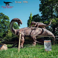 Modèles Animatronic réalistes de dinosaure de simulation mobile de dinosaure de grande taille électrique