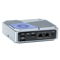 Newest Industrial MINI Box PC N100 with 2*LAN Triple Display HD DP U4K Nano Desktop Computer KIOSK/POS/Digital Signage
