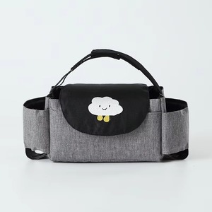 Universal Oxford Schulter gurt Kinderwagen Organizer Getränke halter Tragbare <span class=keywords><strong>Baby</strong></span> Travel Essential Zubehör Für alle Mama Taschen - Product Image 3