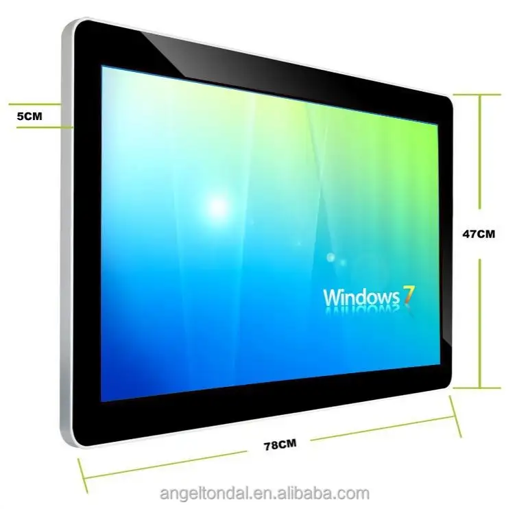26 inch màn hình cảm ứng Wifi LCD màn hình treo tường hiển thị kỹ thuật số biển