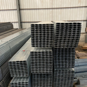 Tôles galvanisées Q235 A36, bandes d'acier galvanisées, profilés en C, profilés en Z, poutres <span class=keywords><strong>de</strong></span> charpente en acier pour toitures - Product Image 3