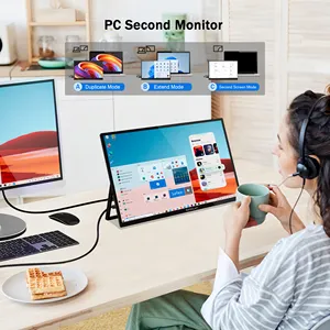 ZEUSLAP Monitor de Tela LCD de 18,5 Polegadas Fabricado de Fábrica 100Hz para jogos tipo capacitivo para Desktop de Escritório de Negócios