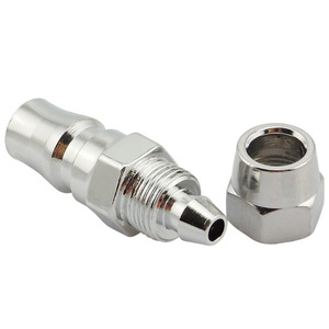 Connecteur pneumatique rapide JIN de type C à verrouillage automatique PP 20 30 40 mâle femelle en fer chromé - Product Image 4