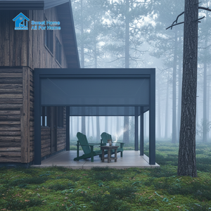 Sweet Home: Gazebo da Giardino <span class=keywords><strong>di</strong></span> Lusso Ecologico, Durevole, Impermeabile, Motorizzato, in Alluminio Verniciato a Polvere, Dimensioni Personalizzabili, Protezione UV - Product Image 4