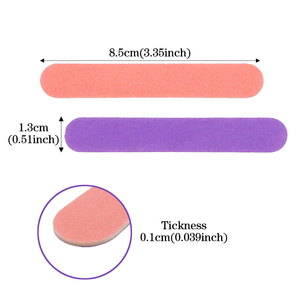 Bán Buôn Dùng Một Lần Emery Móng Tay Bằng Gỗ Tập Tin Hiệu Quả Nộp Hồ Sơ Cho Ngón Tay Chân Móng Tay Hiệu Quả Làm Móng Tay 100 180 Biểu Tượng Tùy Chỉnh - Product Image 2