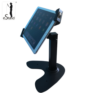 Estand BR29003Q Chéo Kim Loại Máy Tính Để Bàn Phổ Chống Trộm Đứng Với Khóa - Product Image 2