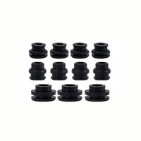 Grommet de protection pour câble en caoutchouc, résistant aux hautes températures, manchon long en silicone