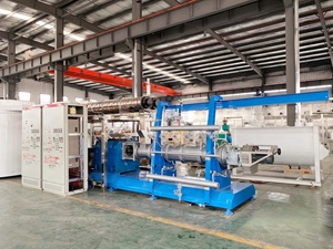 2023 produtos quentes 2-6 t/h automático pet cão gato comida peixe camarão aquático fazer extrusora máquina de alimentação linha de produção - Product Image 3