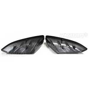 Cubiertas de Espejos Retrovisores de Fibra de Carbono Seca para Honda Civic 10th Mugen Style Type-R FK8 2016-2021, Carcasas de Repuesto para Espejos Laterales - Product Image 4