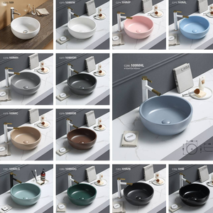 PATE 109 couleur mate salle de bain évier sanitaire salon meubles comptoir céramique art bol lavabo - Product Image 3