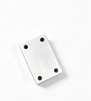 Support de connexion en aluminium usiné CNC sur mesure pour machines industrielles (OEM)