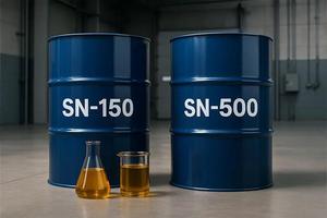 Aceite Base de Calidad de Exportación SN150 SN300 SN500, Material Avanzado para Mezcla de Lubricantes y Aplicaciones Industriales - Product Image 2