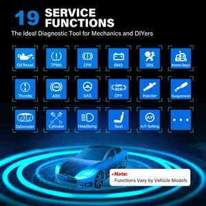 MaxiAP AP200 เครื่องมือตรวจสอบระบบ TPMS และรหัสไฟเตือนเครื่องยนต์ OBD2 สำหรับช่างซ่อมรถยนต์มือสมัครเล่น - Product Image 4